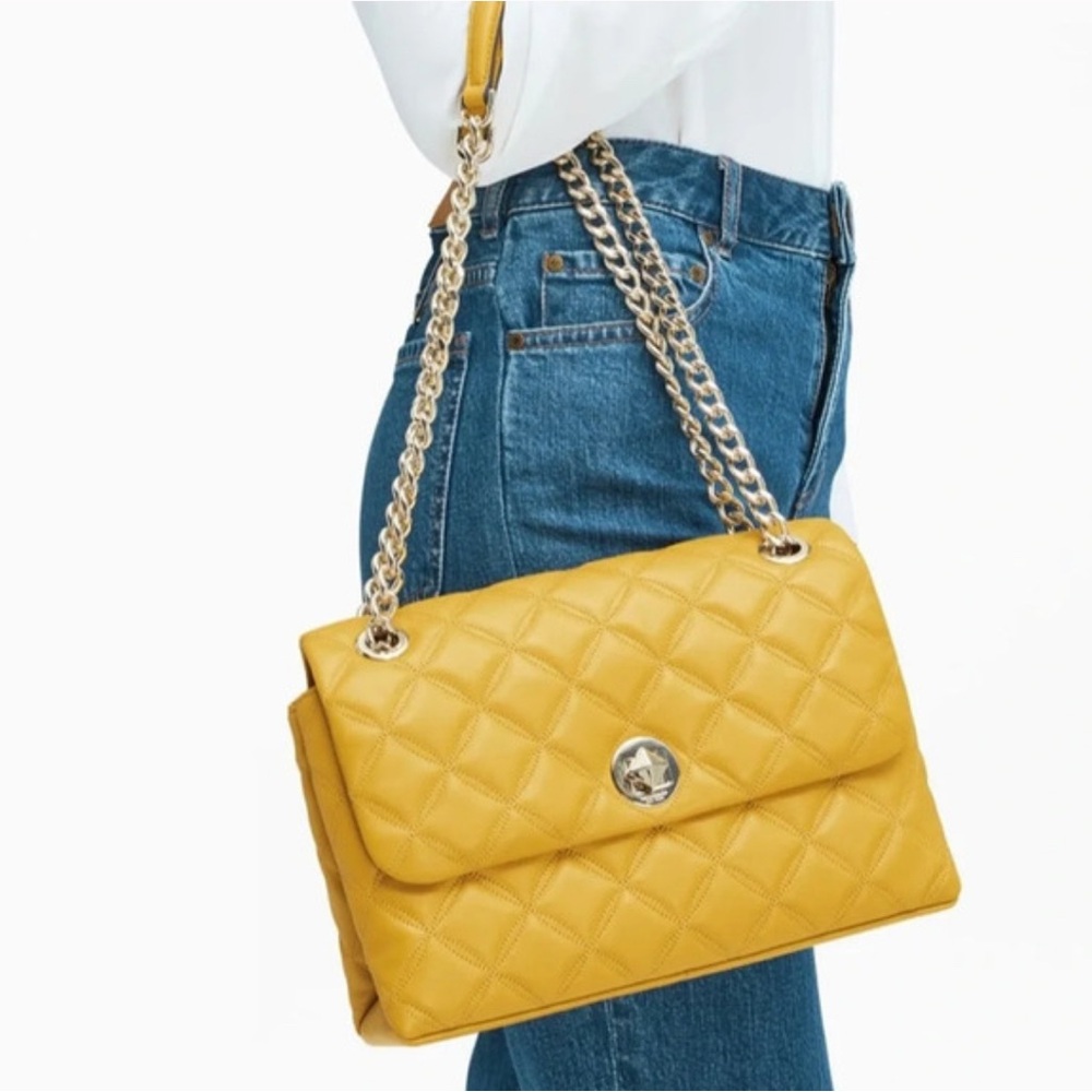 NWT Kate spade GOLDEN TARROW Natalia Medium Flap Shoulder Bag